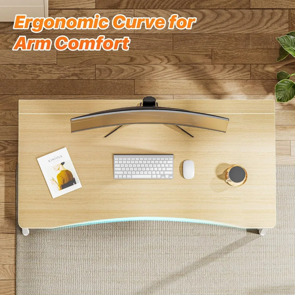 Compact Folding Desk 39.3 Inches, Space-Saving Computer Table for Home Office, Study, Bedroom, Dorms, Ideal for Small Spaces and