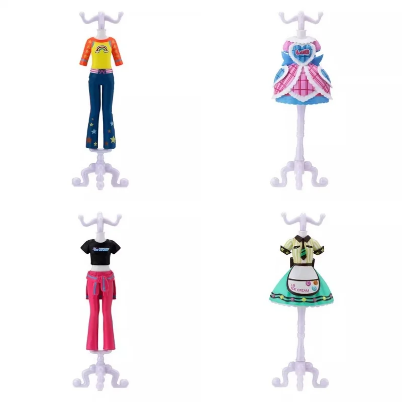 

Bandai Genuine 4Pcs capsule Gashapon Oshare Majo Love and Berry Toys For Kids Gift Collectible Model Ornaments