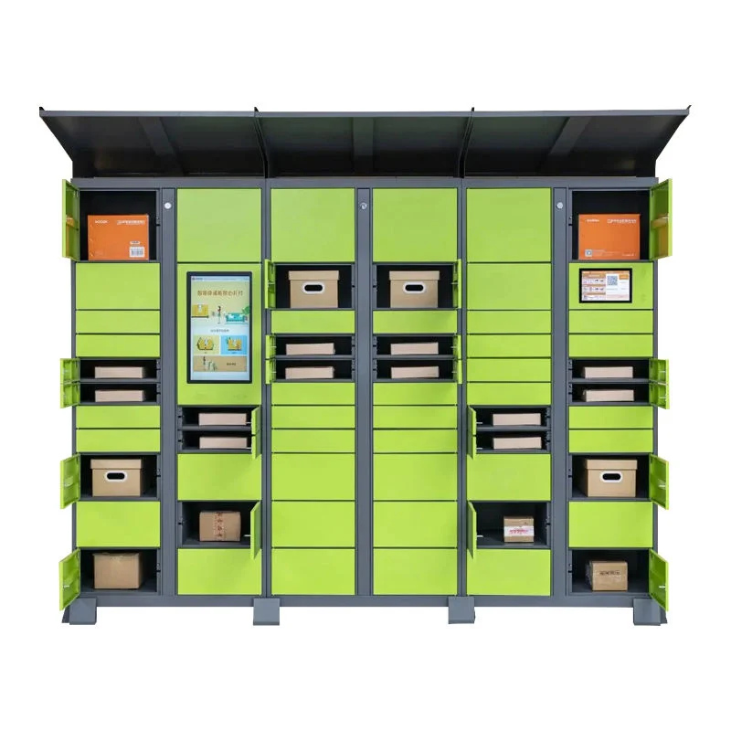 #hu China Factory Customized Outdoor Waterproof Networked System API Integration 24/7 Remote Self-service Smart Parcel Locker