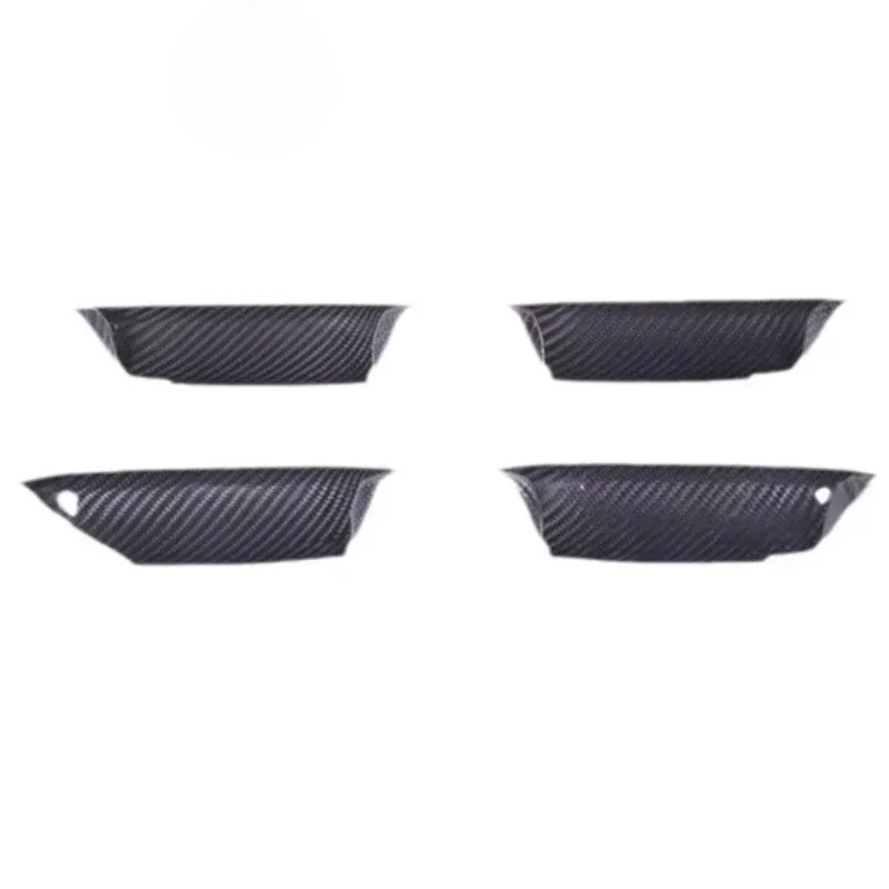 

For Maserati Grecale Real Dry Carbon Fiber 2022-2023 Exterior Door Handle Bowl Decorative Sticker Modification Accessories