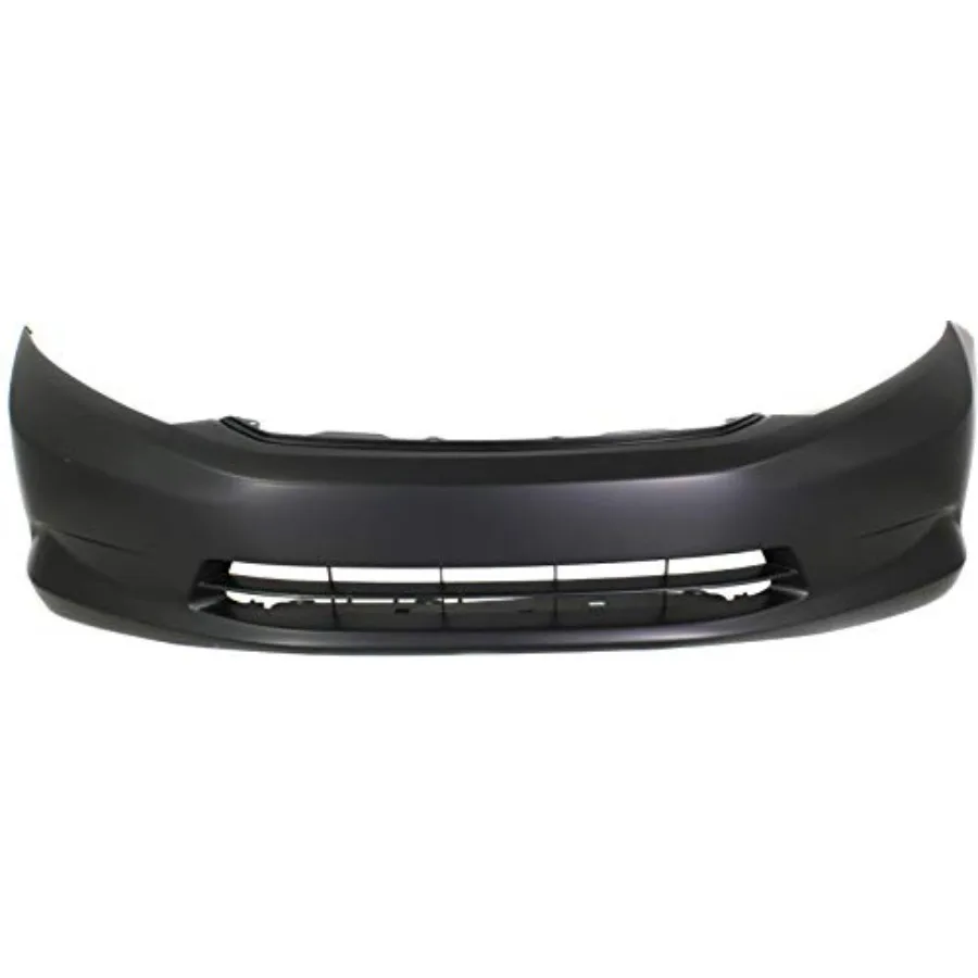 

Garage-Pro Front Bumper Cover for Honda Civic 2012 Sedan Replacement Primed Black Impact-Resistant Durable Plastic