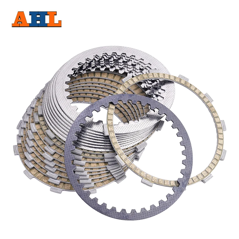 

AHL Motorcycle Clutch Friction Plates & Steel Plates Kit For Harley Ultra Street Glide FLHTK FLHX Road King FLHR FLHT 37000258