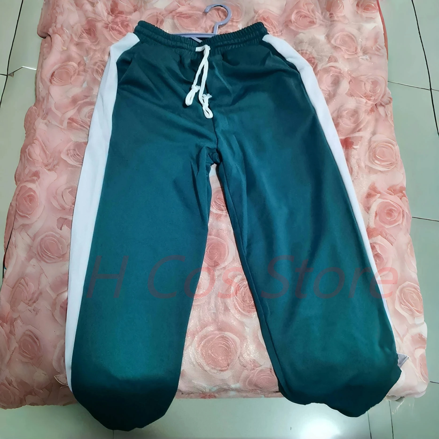 Kostium Cosplay Gra Juego Del Calarmar Koreański Dramat Jeux De Disfraz Męska Sportowa Bluza z Kapturem Kurtka Dresowy Strój Drużynowy