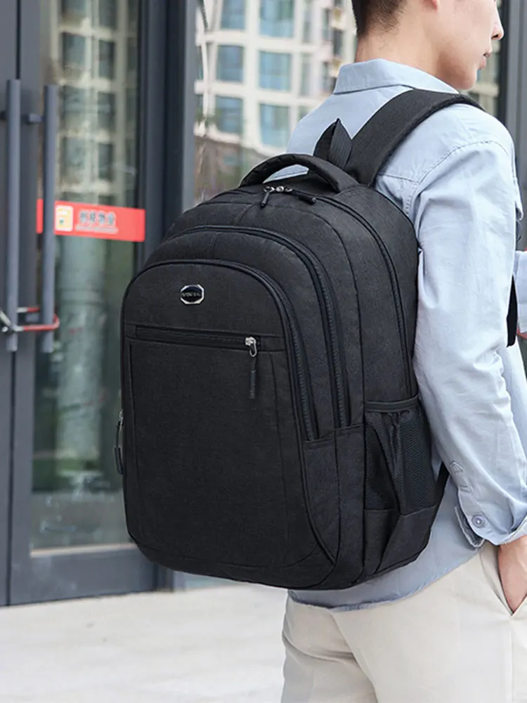 

Large Capacity Backpack, Men's And Women's Student Computer BagMulti Pocket Waterproof And Wear-resistant Commuting Backpack,Chr