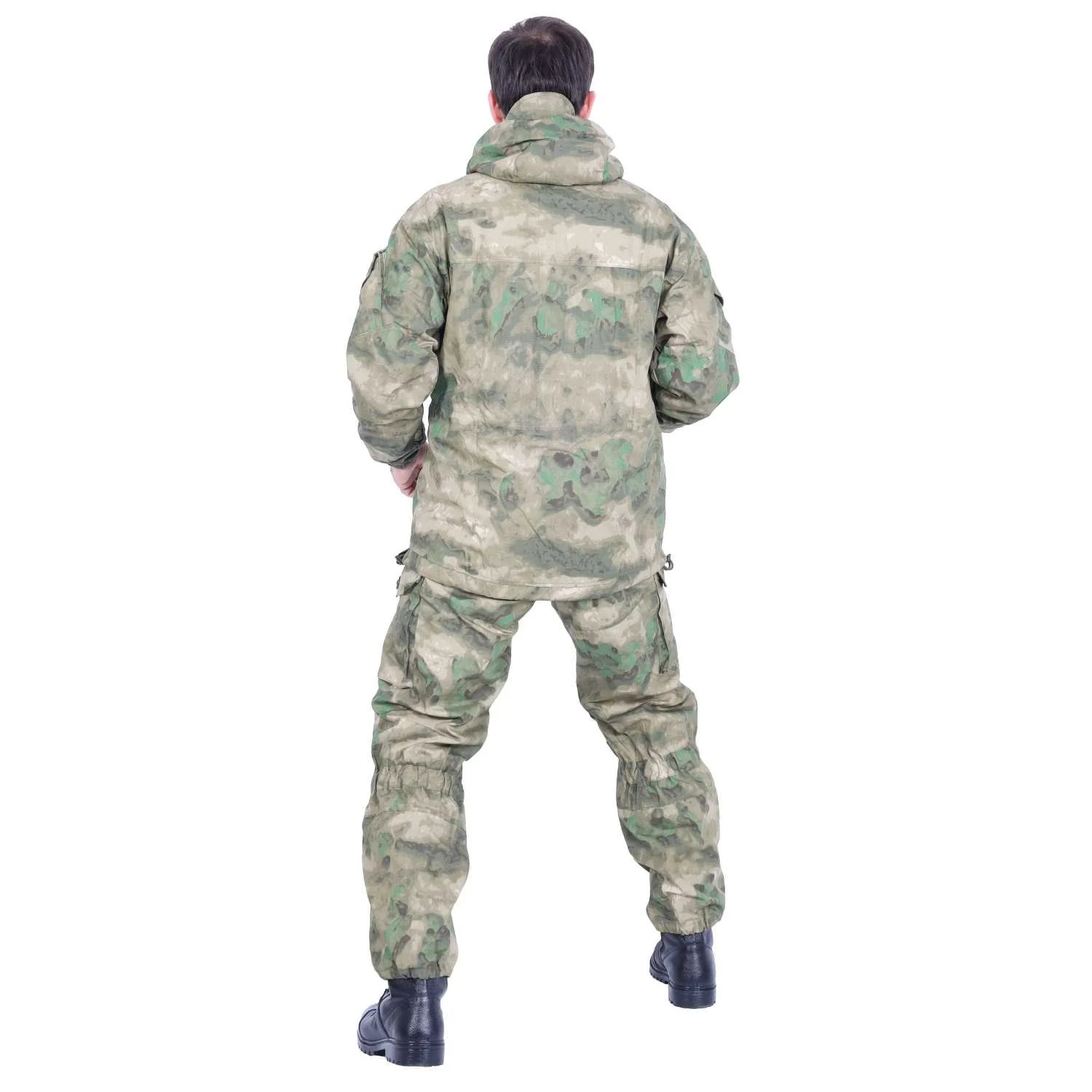 Gorka 5 Fleece Suits ATACS FG Winter Wind Waterproof Ski Rip Stop Military Combat Uniforms Working Hunting Clothes Army Training