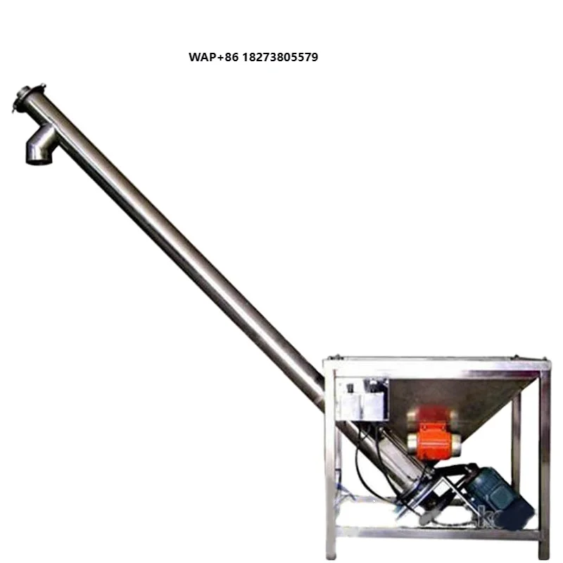Powder Food Grade Stainless Steel Spiral Conveyor Screw Feeder