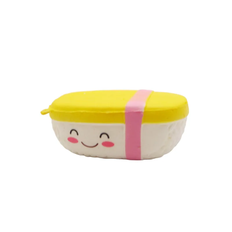 Giappone Squishy Sushi Squishy Simulazione alimentare Crema a lenta crescita Profumo Morbido Giocattolo da spremere Sollievo dallo stress Divertimento per il regalo del capretto