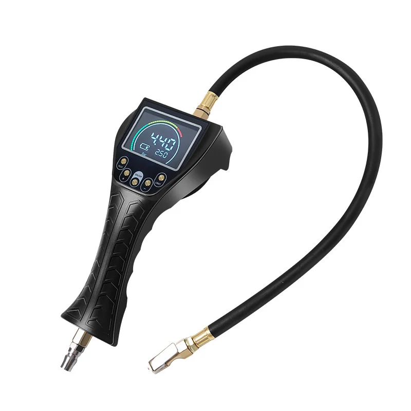 TB902 مقياس ضغط الإطارات الرقمي قابلة للشحن التلقائي منفاخ لإطارات السيارة باليد بالكامل بندقية التضخم مقياس الهواء إصلاح متجر أداة