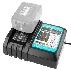 DC18RC For Makita battery pin 18V Drill Battery Charger 3A Li-ion Charger for Makita 14.4V 18V LXT BL1815 BL1860 BL1430 BL1450