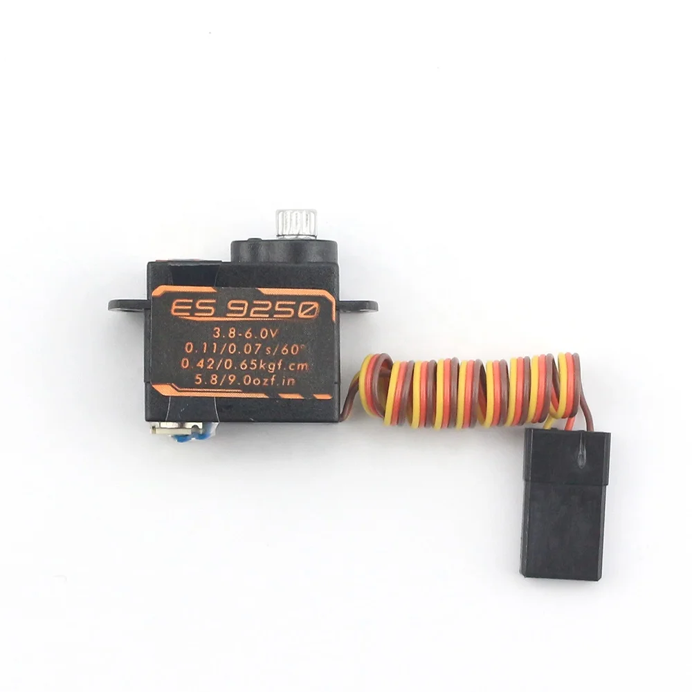 ل EMAX ES9250 4.8g ترس معدني صغير مؤازر رقمي لطائرة التحكم عن بعد والطائرة بدون طيار لعبة جناح ثابت ملحقات محرك RC