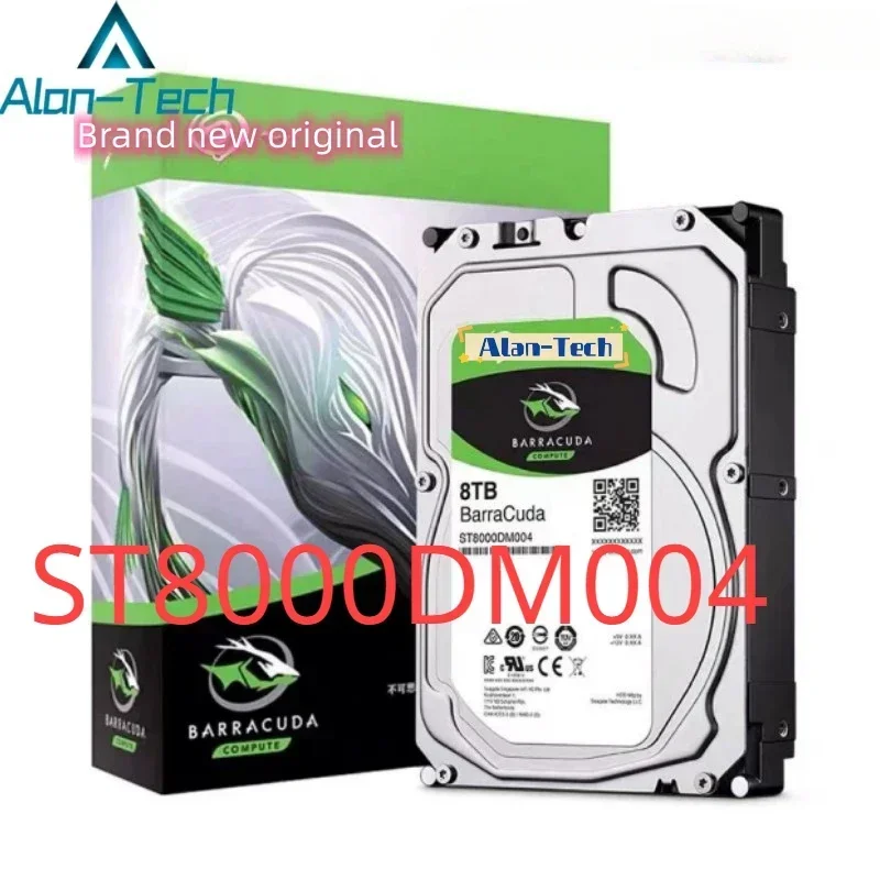 ل Sea-gate ST8000DM004 8 تيرا بايت HDD سعة أخرى الحجم: 3.5 "نوع واجهة SATA سرعة 5400rpm ذاكرة التخزين المؤقت 256MB