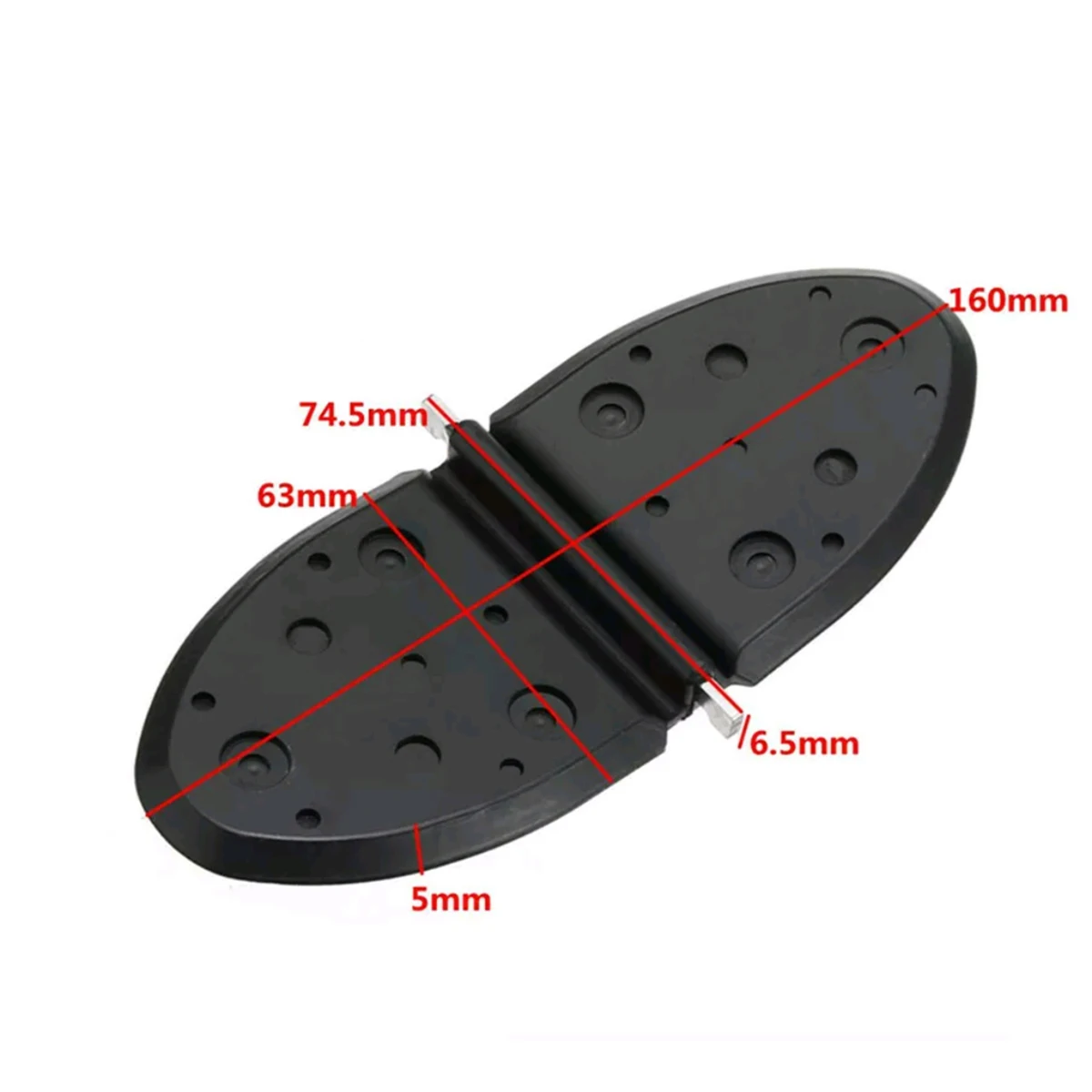 Replacement Kit for Mercruiser 807166A1 Exhaust Flappers Water Shutters 60930 18-2727 9-42800
