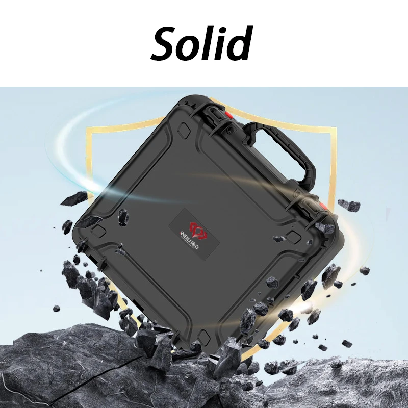 Waterproof Tool Case Handheld Hard Case Toolbox Multifunctional Safety Protector Storage Box UAV Photography Tools Suitcase