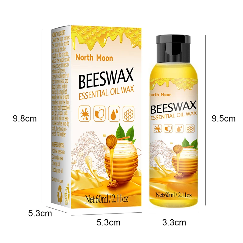 Cera multiuso para móveis, tempero madeira, polonês