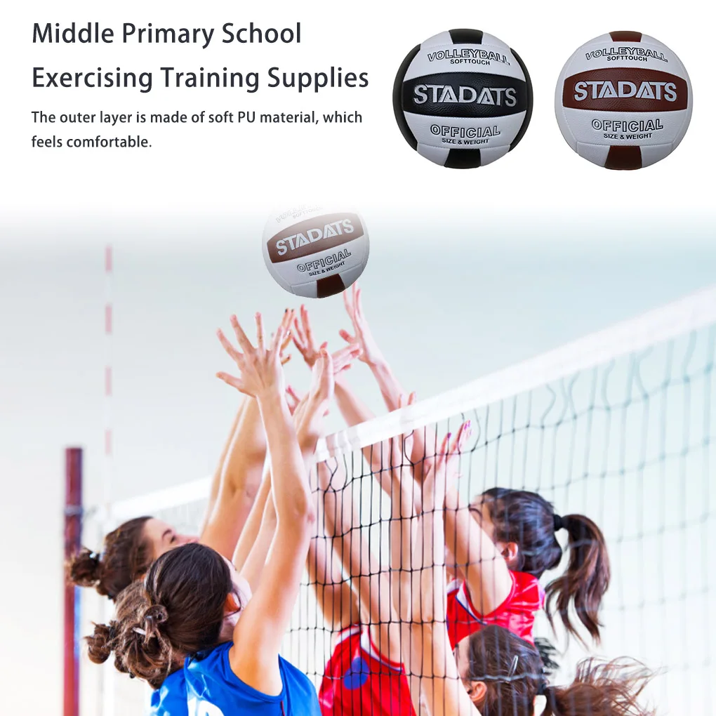 Pallavolo professionale in stile americano da Beach volley in morbida pelle di dimensioni Standard 5 per allenamento da competizione Beach volley