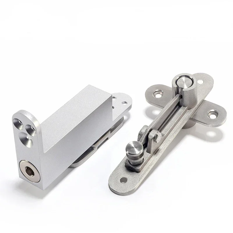 360 Degree Rotation Door Hinge Automatic Return Door Closing Positioning Closer Hidden Hinge Load-bearing 60KG