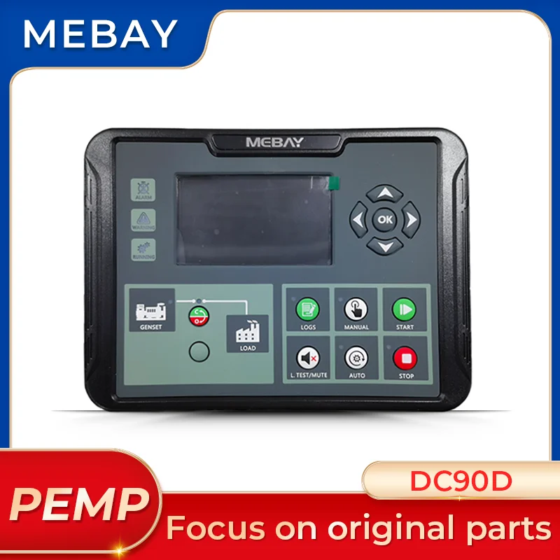 

Mebay Original DC90D Diesel Gasoline Gas Genset Start Generator Controller with CAN Port