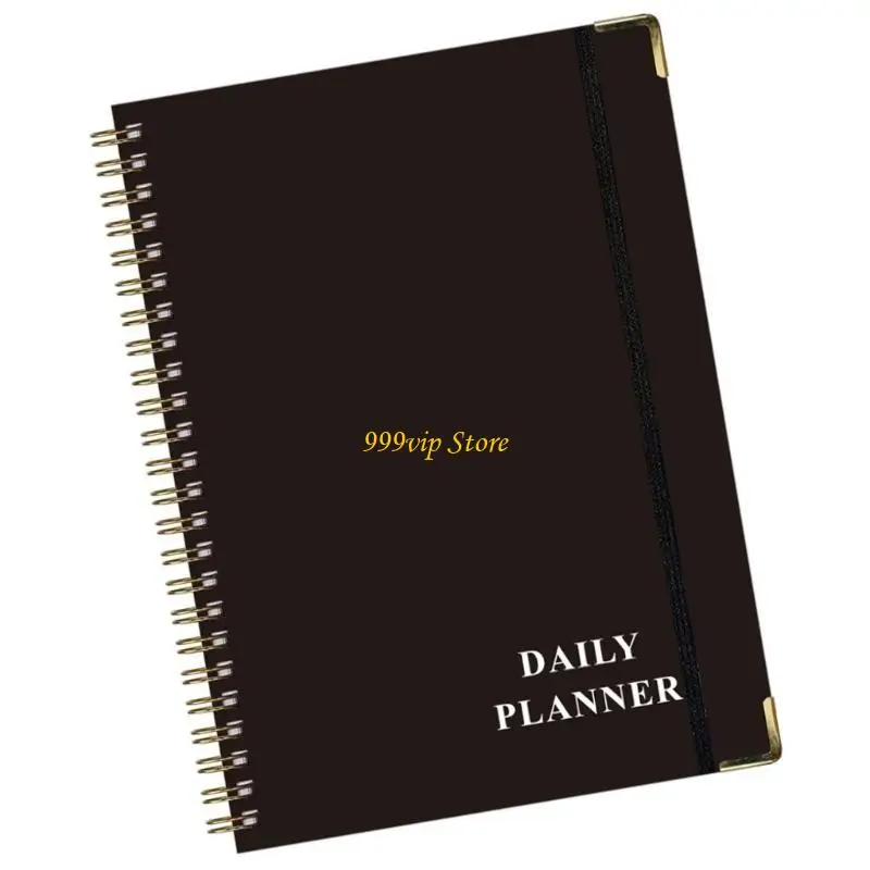 C90C Coil-binding Weekly Planner Daily Journal Notebook for Weekly Plans Task