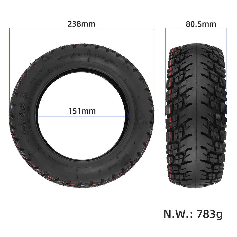 

Off-road Tyre Get Ready to Conquer Any Terrain with 80/65 6 Off Road Tires forKaabo Mantis 10 Electric Scooters