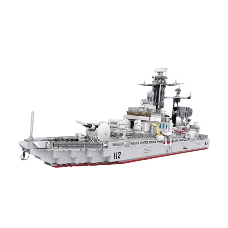 Keeppley 052 modelo destructor bloques de construcción barco militar juguete para regalo para niños colección de buques de guerra de China