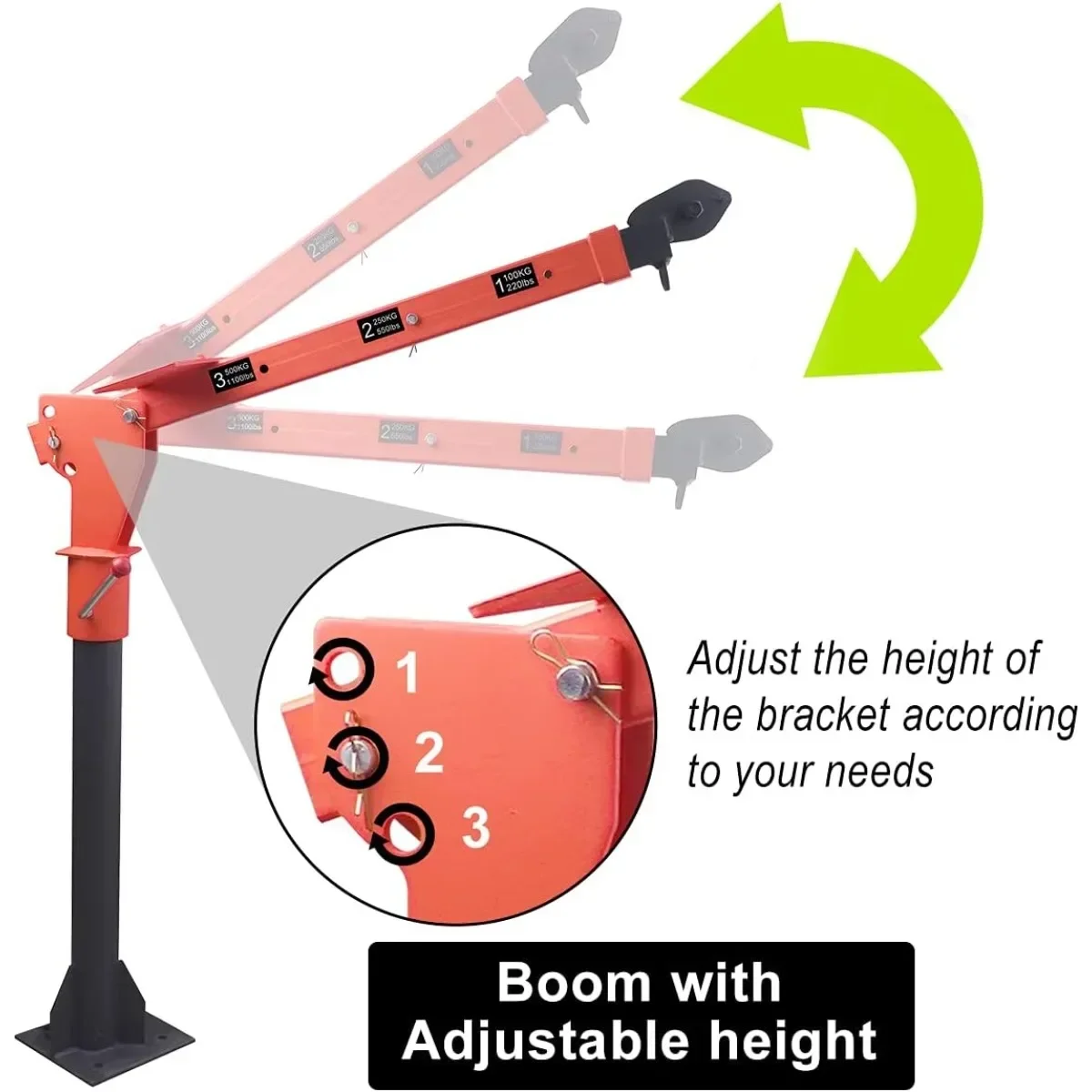 360 °   عربة قابلة للطي على شكل شاحنة دوارة، دوللي فولاذي مطلي عالي السعة، تصميم موفر للمساحة