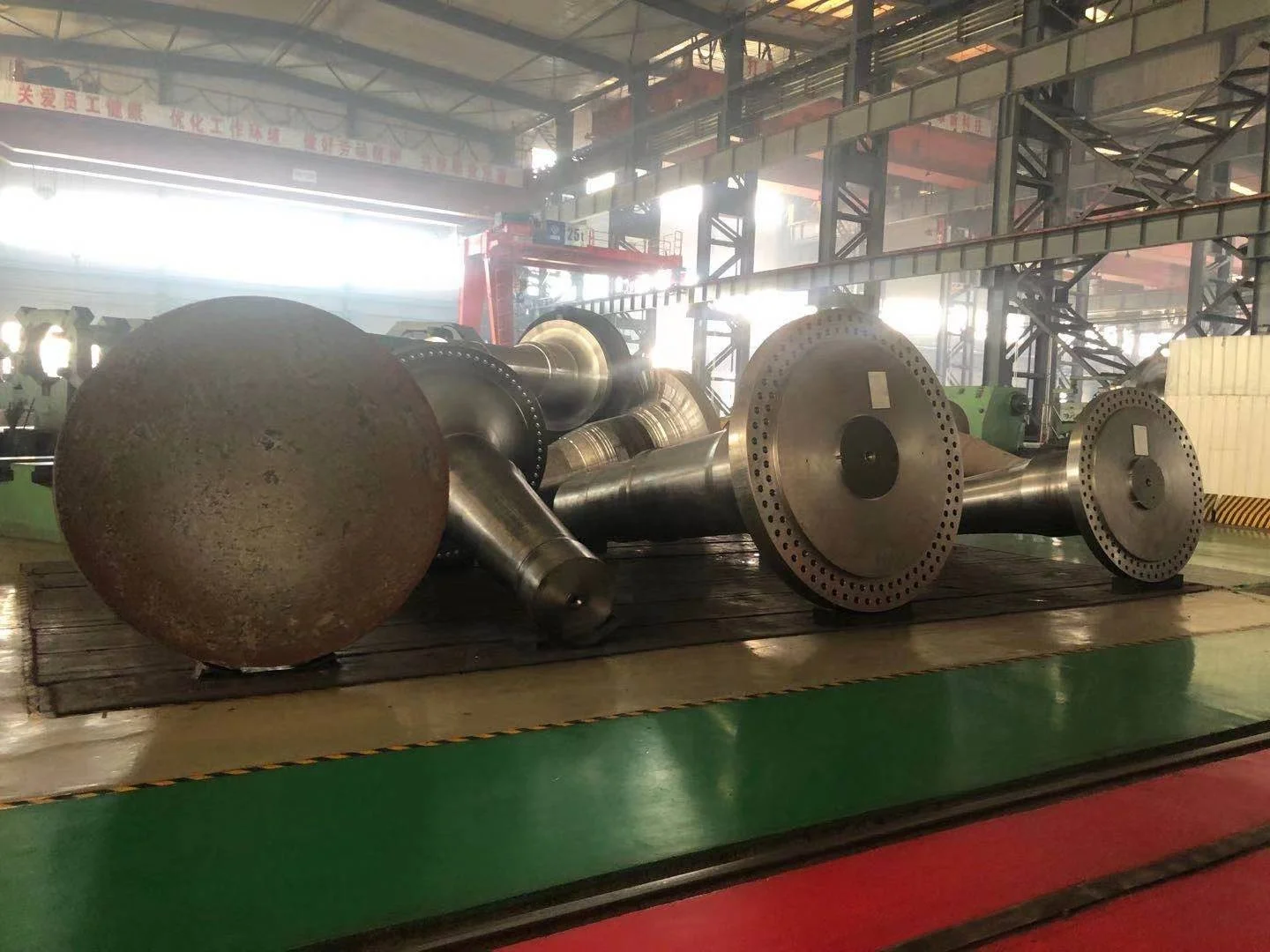 Customized Large Size High Quality Large Size Foging Steel Wind Turbine Rotor Shaft