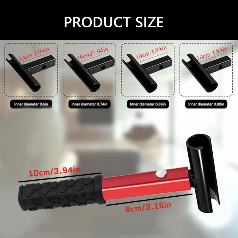 Strong Strength Steel Wrench Comfortable Grip for Accurate Hinges Space Adjustments 601C