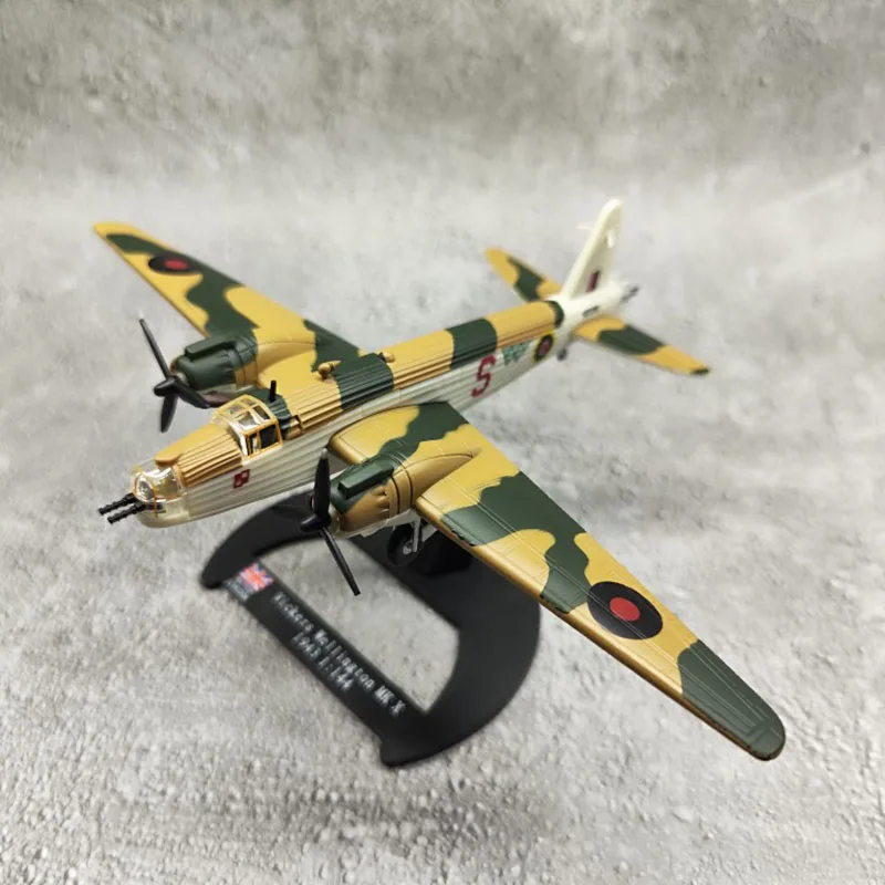 

Diecast Planes 1/144 Scale British World War II MK Finished Alloy Aircraft Model Collectible Toy Gift Souvenir Display Ornament