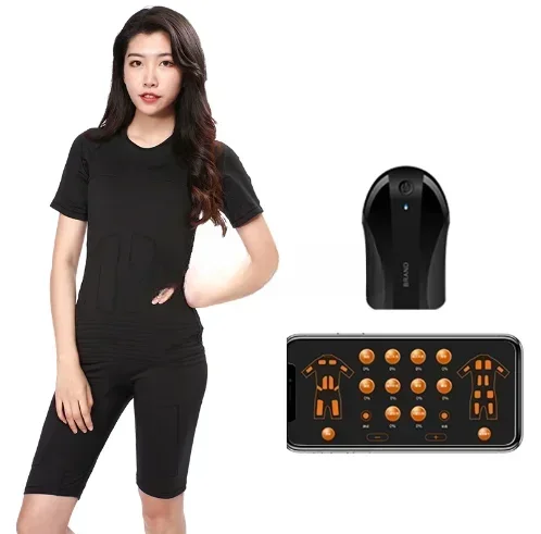 New Pattern Body Sculpting Fitness Trainer Slimming Muscle Stimulator Weight Loss Machine  Training Suit Wireless