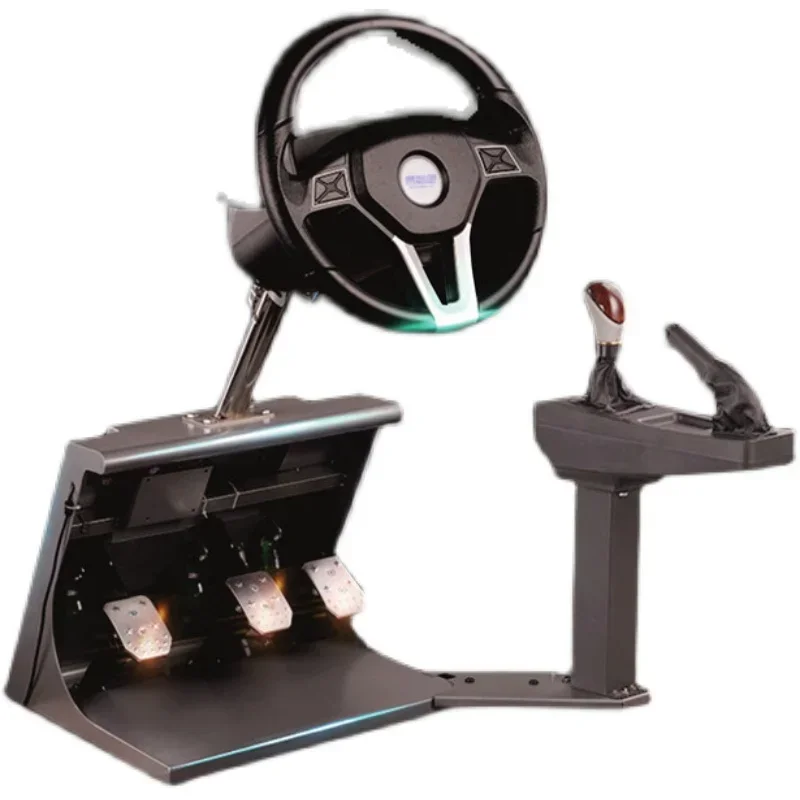 Practice of Manual and Automatic Transmission of the Steering Wheel in Driving School Simulator