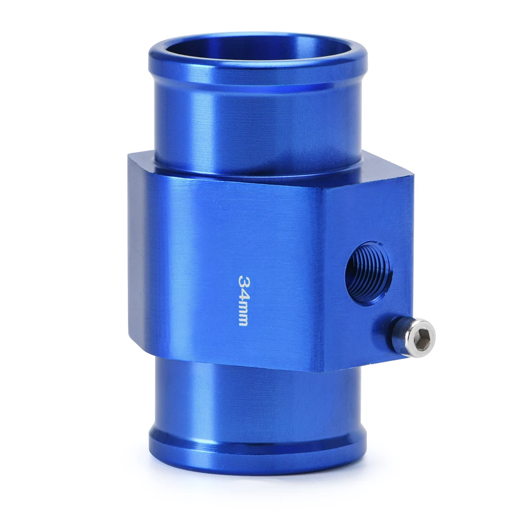 Newest 1 Piece Water Temp Temperature Joint Pipe Sensor Gauge Radiator Hose Adapter Size 26/28/30/32/34/36/38/40mm