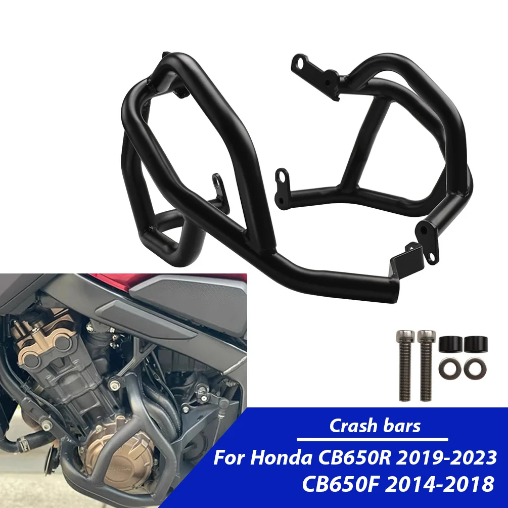 

Защита двигателя мотоцикла, рамка для защиты от падения, бампер для Honda CB 650R 2019-2024 CB650 R, защита от падения, аксессуары