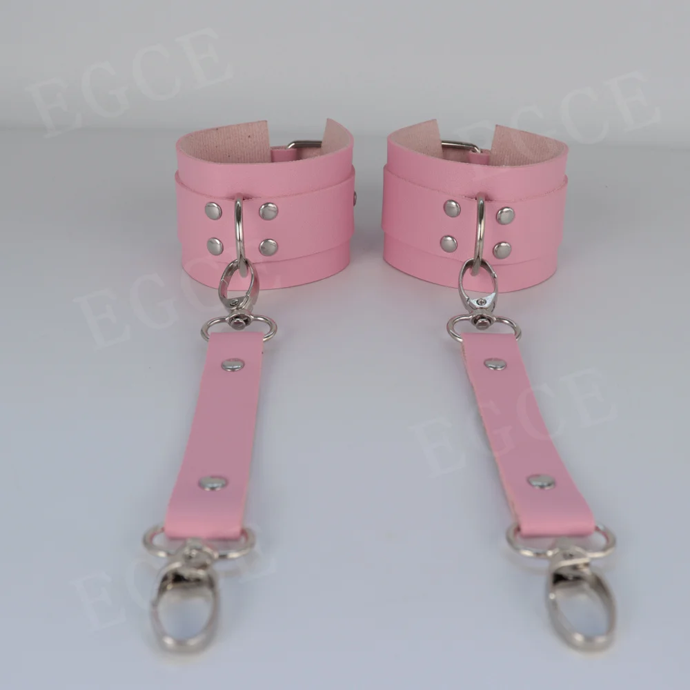 Woman Sexy Harness Garters Pink Thigh Sword Belt PU Leather Body Bondage Bdsm Gothic Leg Strap Rave Festival Clothes Accessories