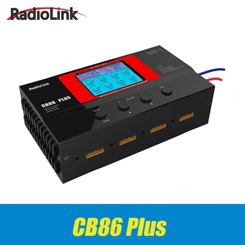 

Зарядное устройство Radiolink Balance CB86 Plus 1s-6s LiPo литиевая батарея профессиональное зарядное устройство 0,1-6A для FPV контроллера дрона передатчик