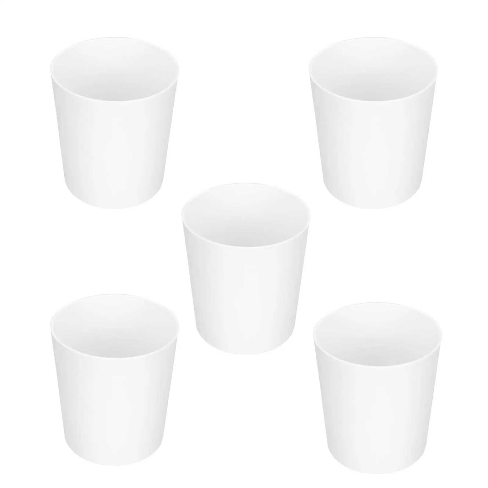 

5 Pcs Large Diameter Creative Flowerpot Set ABS Durable Lightweight Gardening Flowerpots Plants Nursery Pots