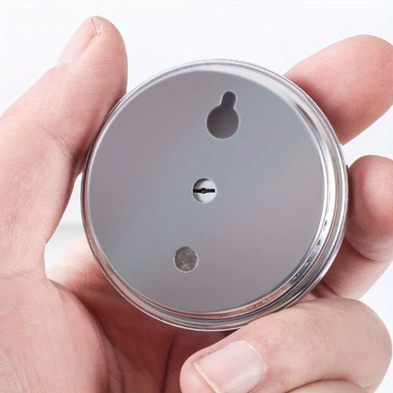 1/2Pcs Hygrometer Round Analog Hygrometer for Cigar Humidor, Accurate Reliable Cigar for CASE Small Round Accurate Cigar Hygrom