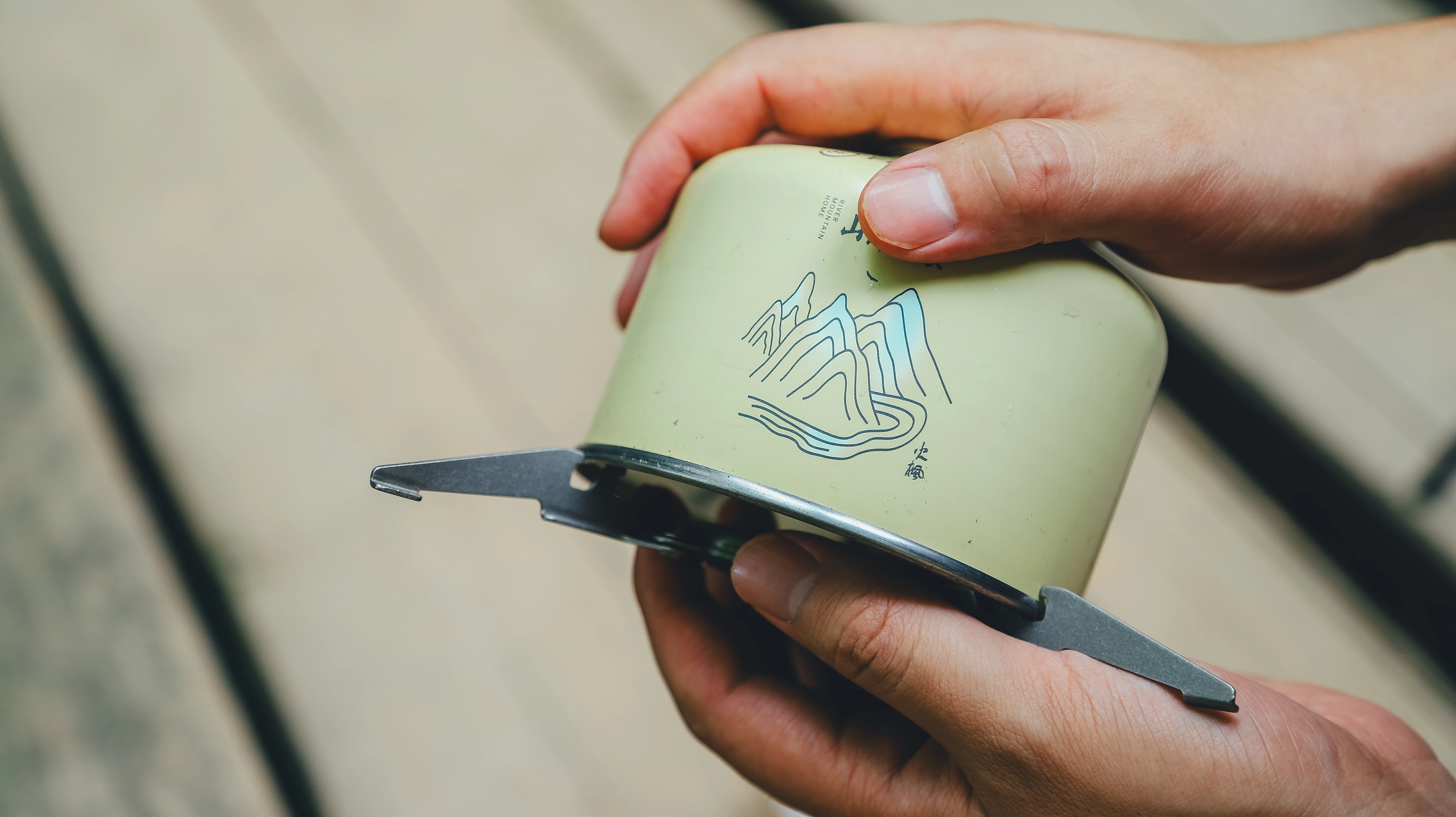 Fire Maple ASH Titan Gaskanisterständer Klappbarer Kraftstoffstabilisator Camping Gasflasche Stativhalter Stützhalterung 23g – Detail 7