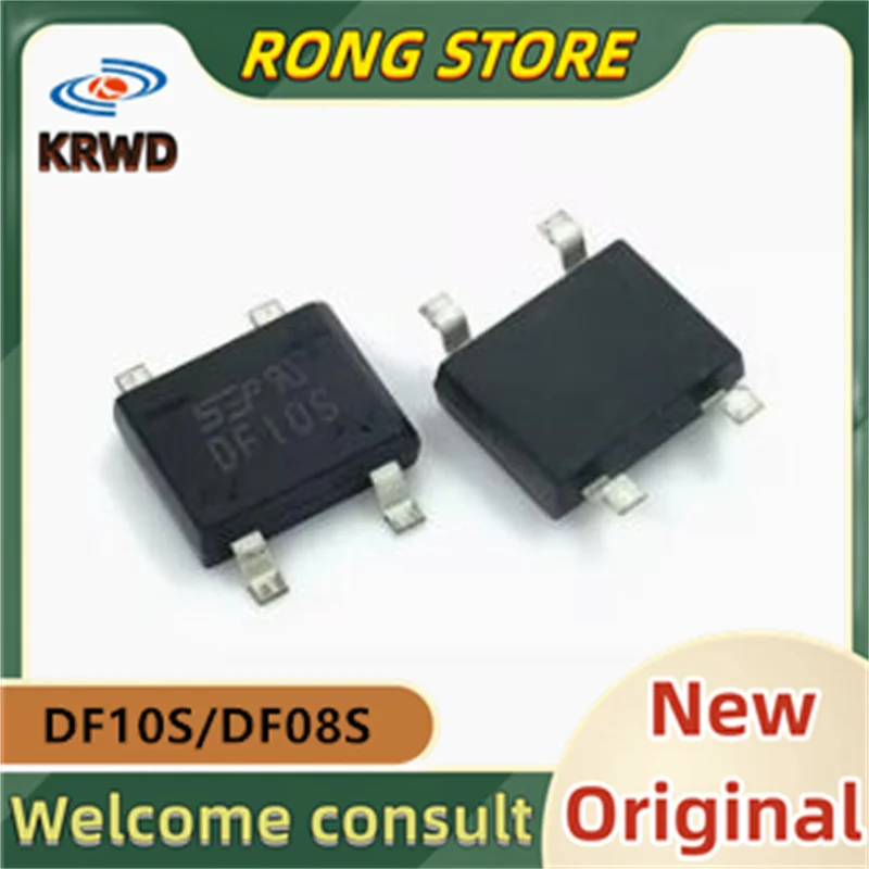 

(50 шт.) новый и оригинальный чип IC DF10S DF08S SOP-4 1A/1000V