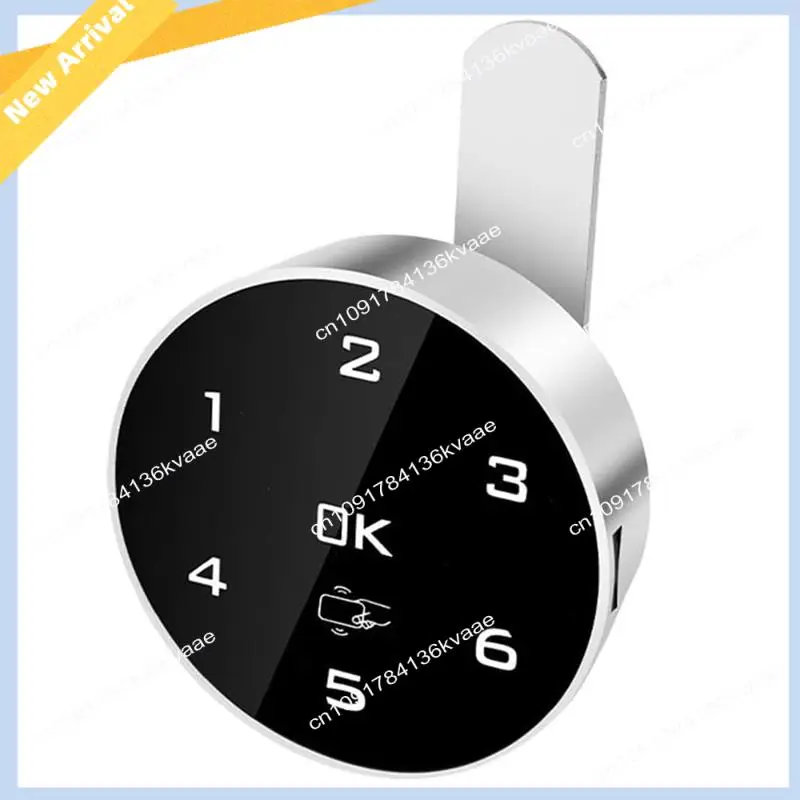 M01K Elektronisches Schließfach-Schrank-Zahlenschloss, intelligentes elektronisches Schrankschloss, schlüsselloses Türschloss, mit zwei Entriegelungsmethoden