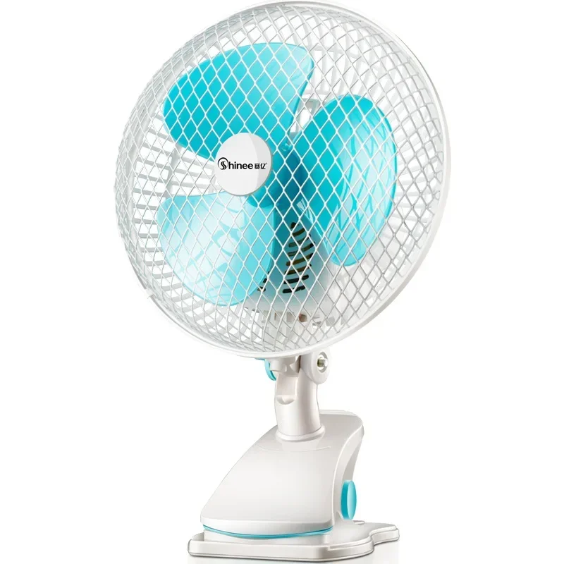 Cabeceira elétrica Clipe Ventilador de Parede, Desktop Estudante Ventilador, Dormitório Mesa Ar Condicionado, Household Office Cooler, 7"