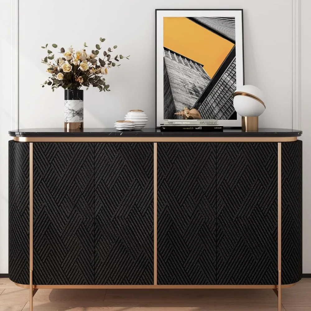 ورق جدران أسود هندسي مقاوم للماء قابل للتقشير واللصق للحمامات والمطابخ، ورق اتصال خزانة مزخرف يدوم طويلاً