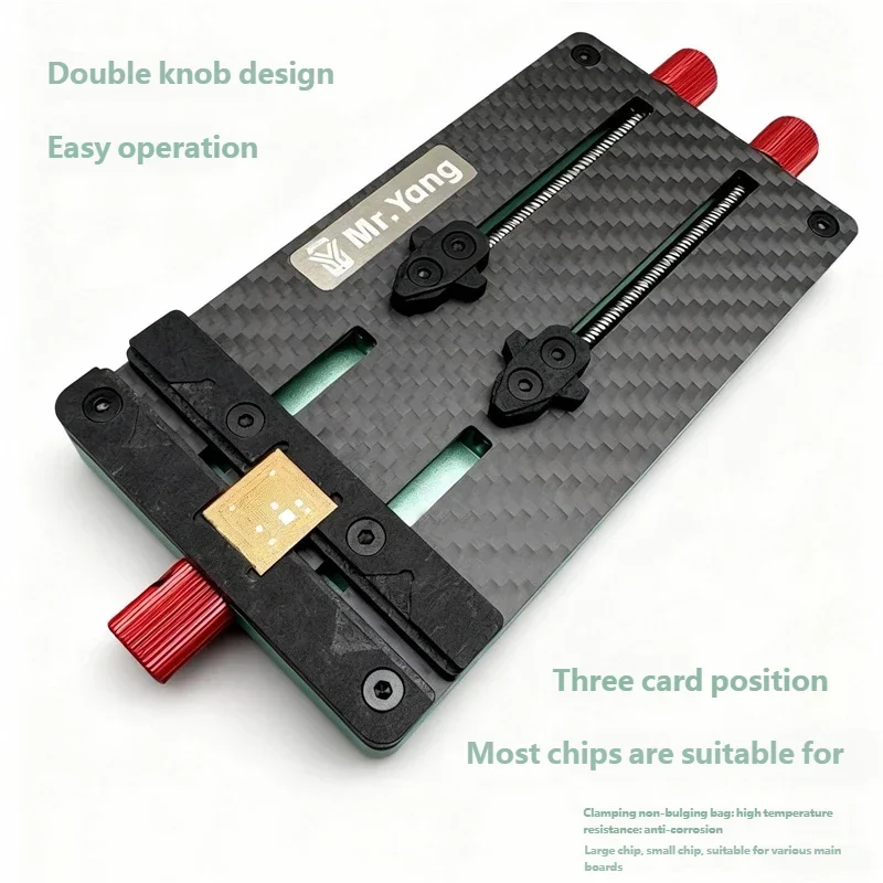 

YCS Mr.Yang Chip Motherboard Repair Fixture Glue Remove Welding Repair Mobile Phone Mainboard Maintenance Clamp Hand Tools