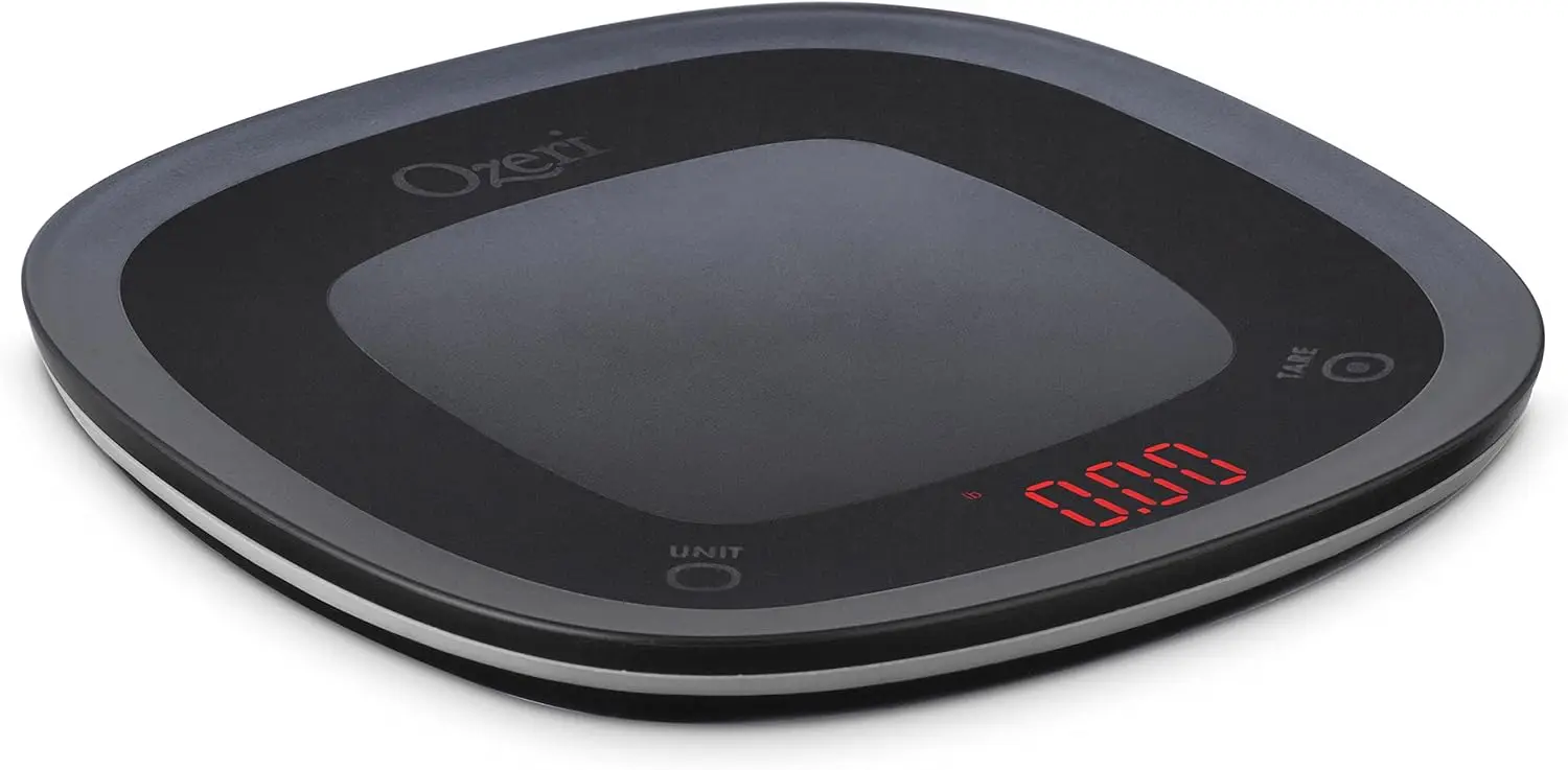 

Waterproof Digital Kitchen Scale, Washable & Submersible, 11lb Capacity