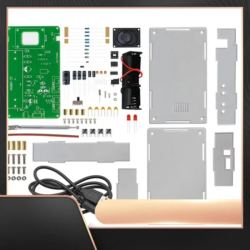 

DIY FM-радио комплект электронное производство DIY студенты сварочная практика сборки обучение обучение детали печатной платы