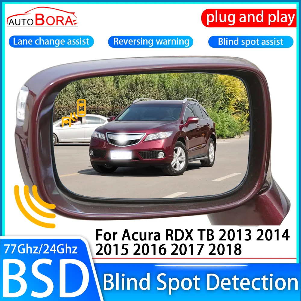 ZhuCamX Car Blind Spot Detection System BSD BSA BSM Sensor Drive Rear Mirror Monitoring for Acura RDX TB 2013~2018