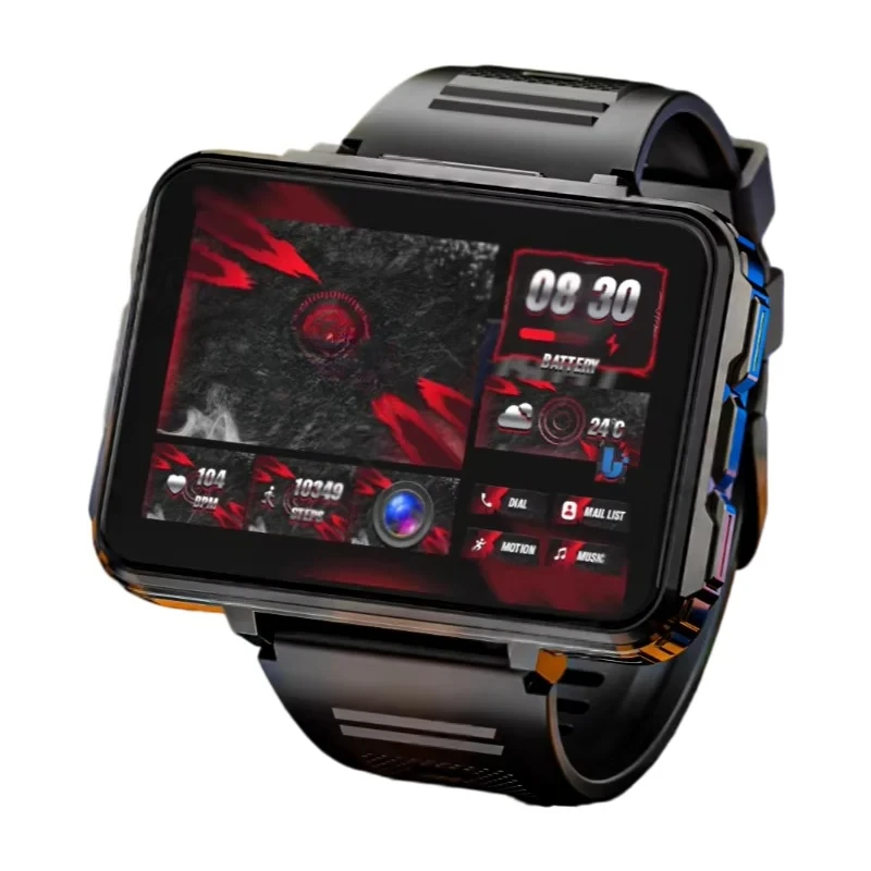 Large screen multi-function phone watch can be inserted into the card male game 5G Internet dual system smart watch