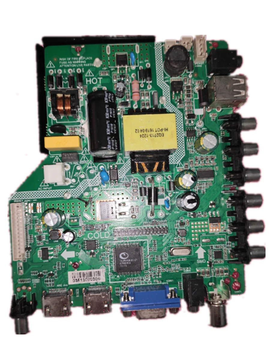 LAD.MV56U.B48 Three in one TV motherboard test good for 1366X768  47V  400ma
