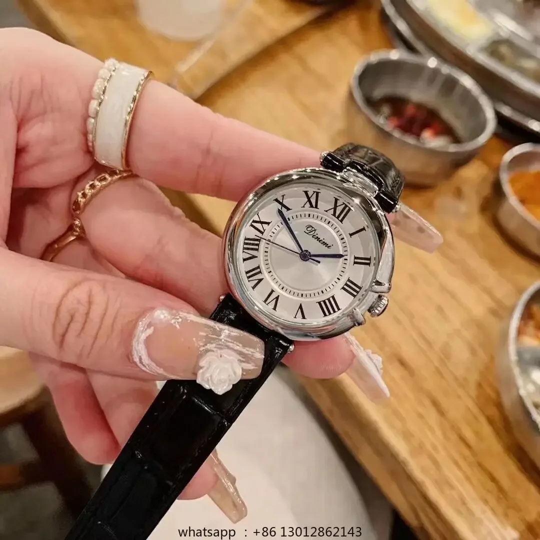 

Hot air balloon watch simple Roman new couple light luxury niche genuine women's men's watch