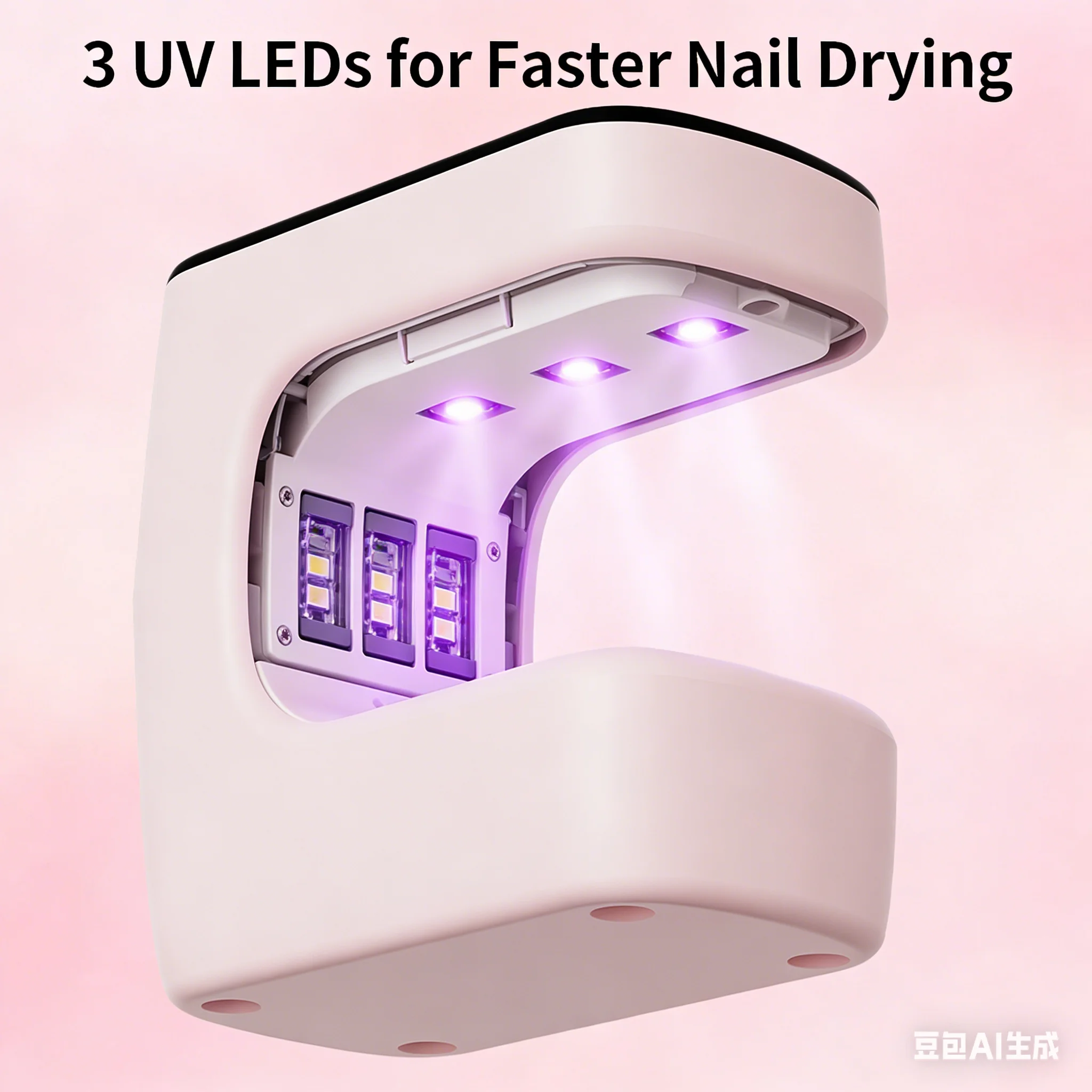 Nagel-Phototherapie-Lampe, Mini-Nagellampe, kompakte tragbare Nagel-Backlampe, Einfinger-Phototherapie-Maschine, schnell trocknende LED-Lampe