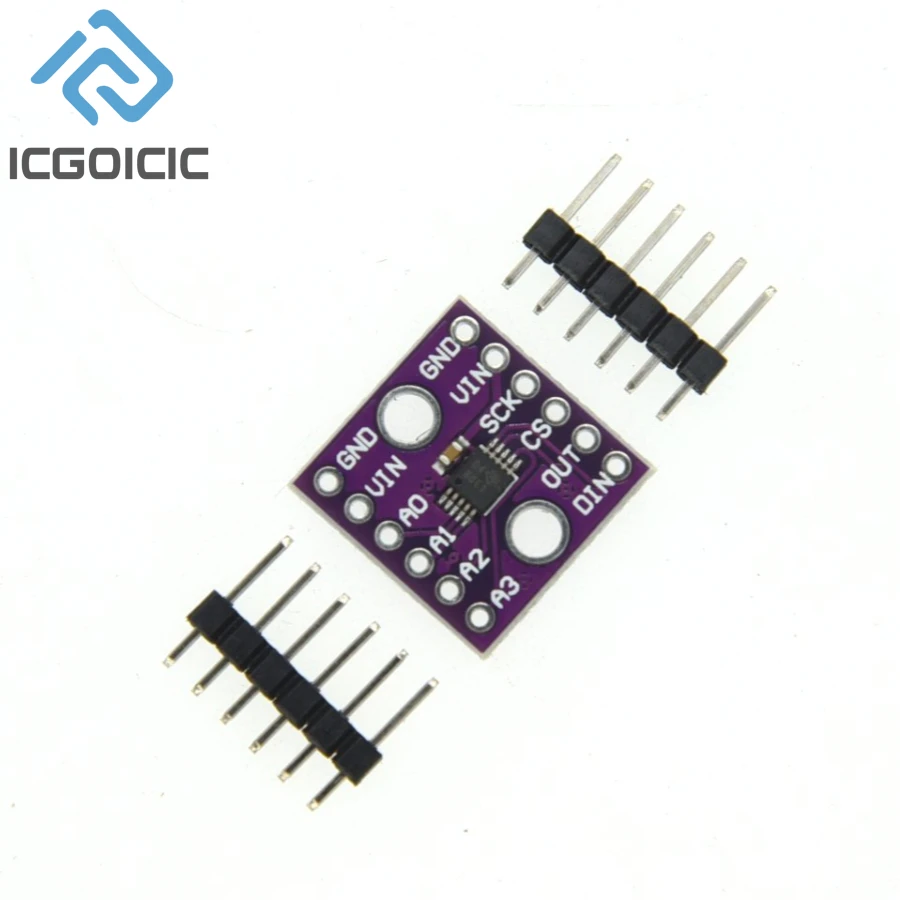 ADS1118 16 Bit ADC SPI Communication Module Development Board